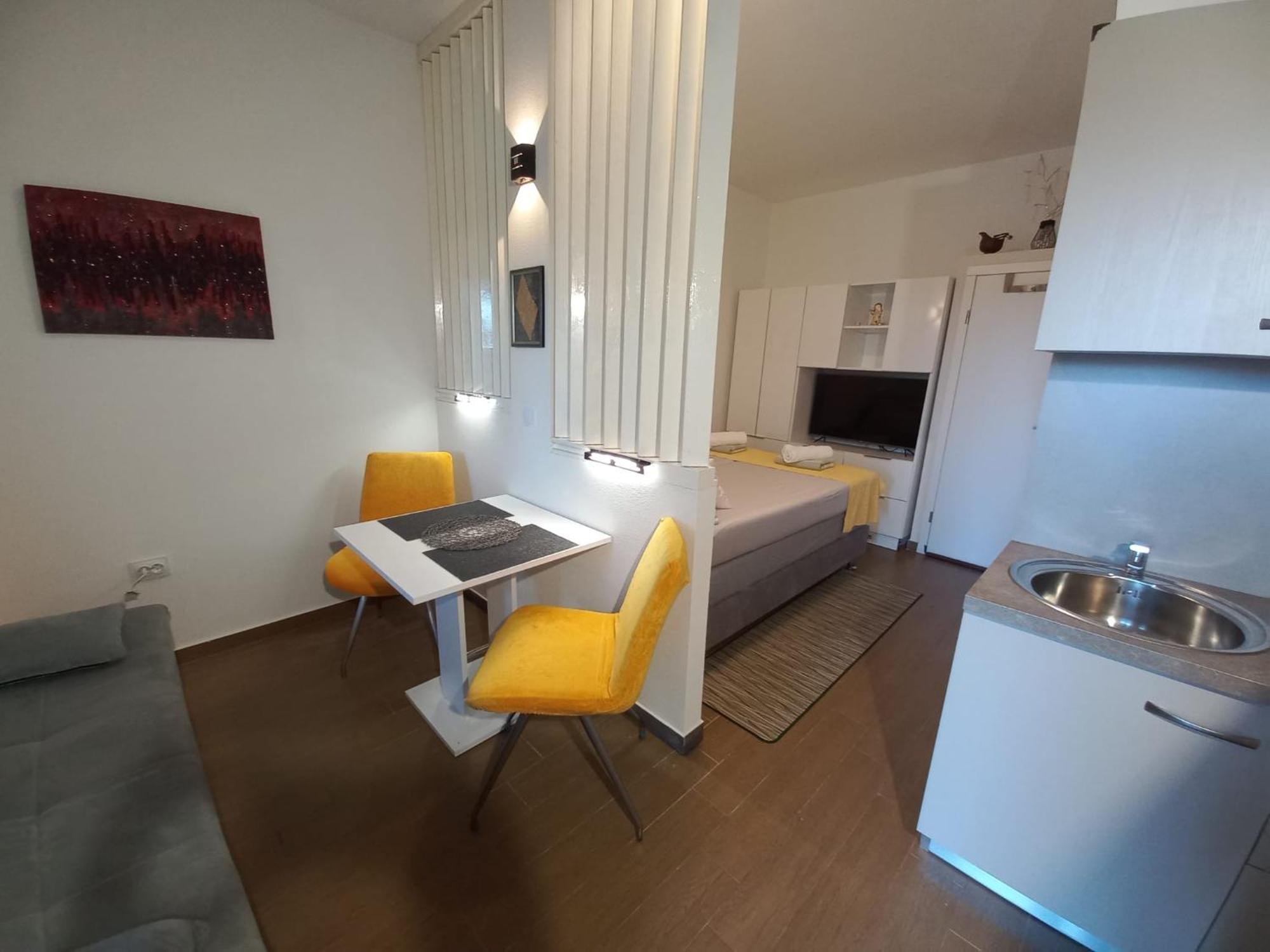 Studio Apartment With Pool Pola Esterno foto